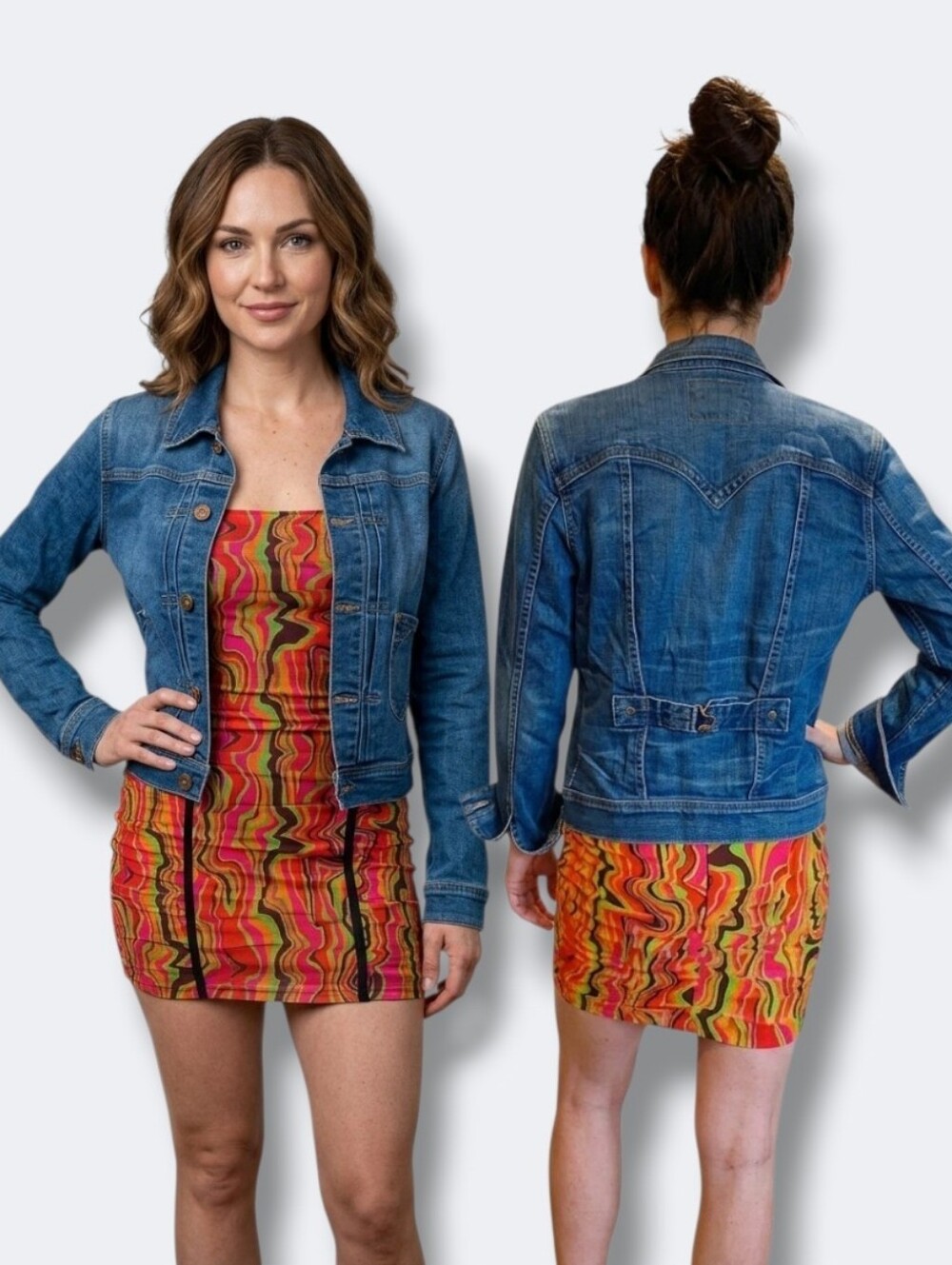 🧐RARE🧐 True Religion Brand Jeans Women's Denim Lindsay Lonestar Jacket
